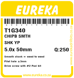 T1G340 - Chipboard Screw -T1G340_Label_T